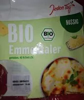 Mängden socker i Bio Emmentaler