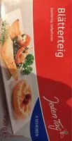 Mängden socker i Blätterteig