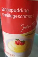 Mängden socker i Sahnepudding vanillegeschmack