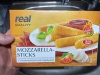 Mängden socker i Mozzarella Sticks