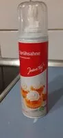 Mängden socker i Sprühsahne