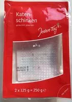 Mängden socker i Katenschinken geräuchert, gewürfelt