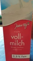 Mängden socker i Frische Vollmilch