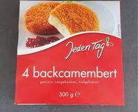 Mängden socker i 4 Backcamembert