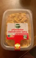 Mängden socker i Pflanzlicher Vleischsalat spicy