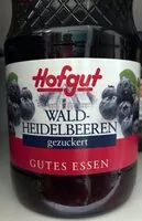 Mängden socker i Hofgut