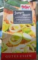 Mängden socker i Junger Porree