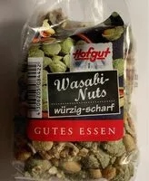 Mängden socker i Wasabi Nutz würzig-scharf