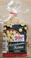 Mängden socker i Macadamia Kerne