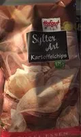 Mängden socker i Sylter Art Kartoffelchips
