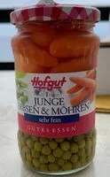 Mängden socker i Junge Erbsen & Möhren