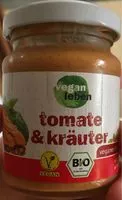 Mängden socker i Pflanzlicher Brotaufstrich (Tomate & Kräuter)