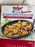 Mängden socker i Kartoffelpfanne