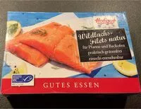 Mängden socker i Wildlachsfilet Natur