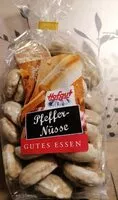 Mängden socker i Pfeffer-Nüsse