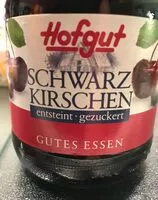 Mängden socker i Schwarzkirschen