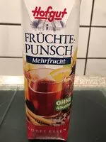 Mängden socker i Früchte-Punsch Hofgut