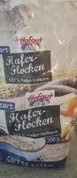 Mängden socker i Hofgut Haferflocken zart