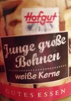 Mängden socker i Junge große Bohnen