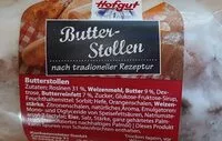 Mängden socker i Butterstollen