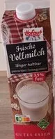 Mängden socker i Frische Vollmilch