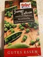 Mängden socker i Junge Erbsen