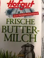 Mängden socker i Frische  Buttermilch