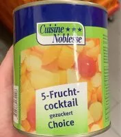 Mängden socker i 5 Frucht coktail
