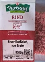 Mängden socker i Rinder-Hackfleisch