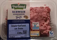 Mängden socker i Schweine-Hackfleisch zum Braten