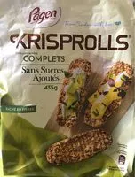 Mängden socker i Krisprolls complets