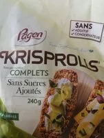 Mängden socker i Krisprolls