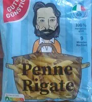 Mängden socker i Penne Rigate Nudeln