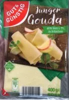 Mängden socker i jung gouda