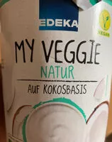 Mängden socker i My Veggie Natur auf Kokosbasis