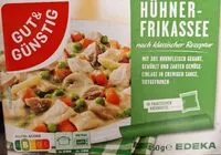 Mängden socker i Hühnerfrikassee