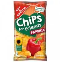 Mängden socker i Chips for Friends Paprika