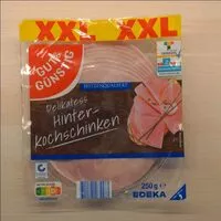 Mängden socker i Hinterkochschinken