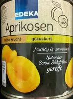 Mängden socker i Aprikosen, halbe Frucht, gezuckert