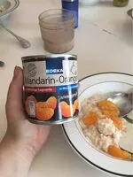 Mängden socker i Mandarin-Orangen
