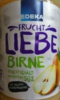Mängden socker i Frucht Liebe Birne