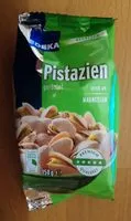 Mängden socker i Pistazien, geröstet & gesalzen