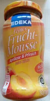 Mängden socker i Feines Frucht-Mousse Aprikose & Pfirsich