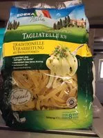 Mängden socker i Nudeln Tagliatelle Nester