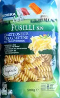 Mängden socker i Fusilli