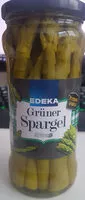 Mängden socker i Grüner Spargel