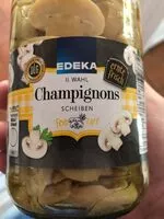 Mängden socker i Champignons groß