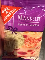 Mängden socker i Mandelstifte