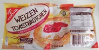 Mängden socker i Weizen Toastbrötchen
