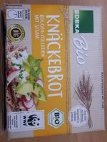 Mängden socker i Knäckebrot